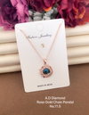 AD Diamond Designer Chain Pendant Set 3 Wholesale Manufacturers
